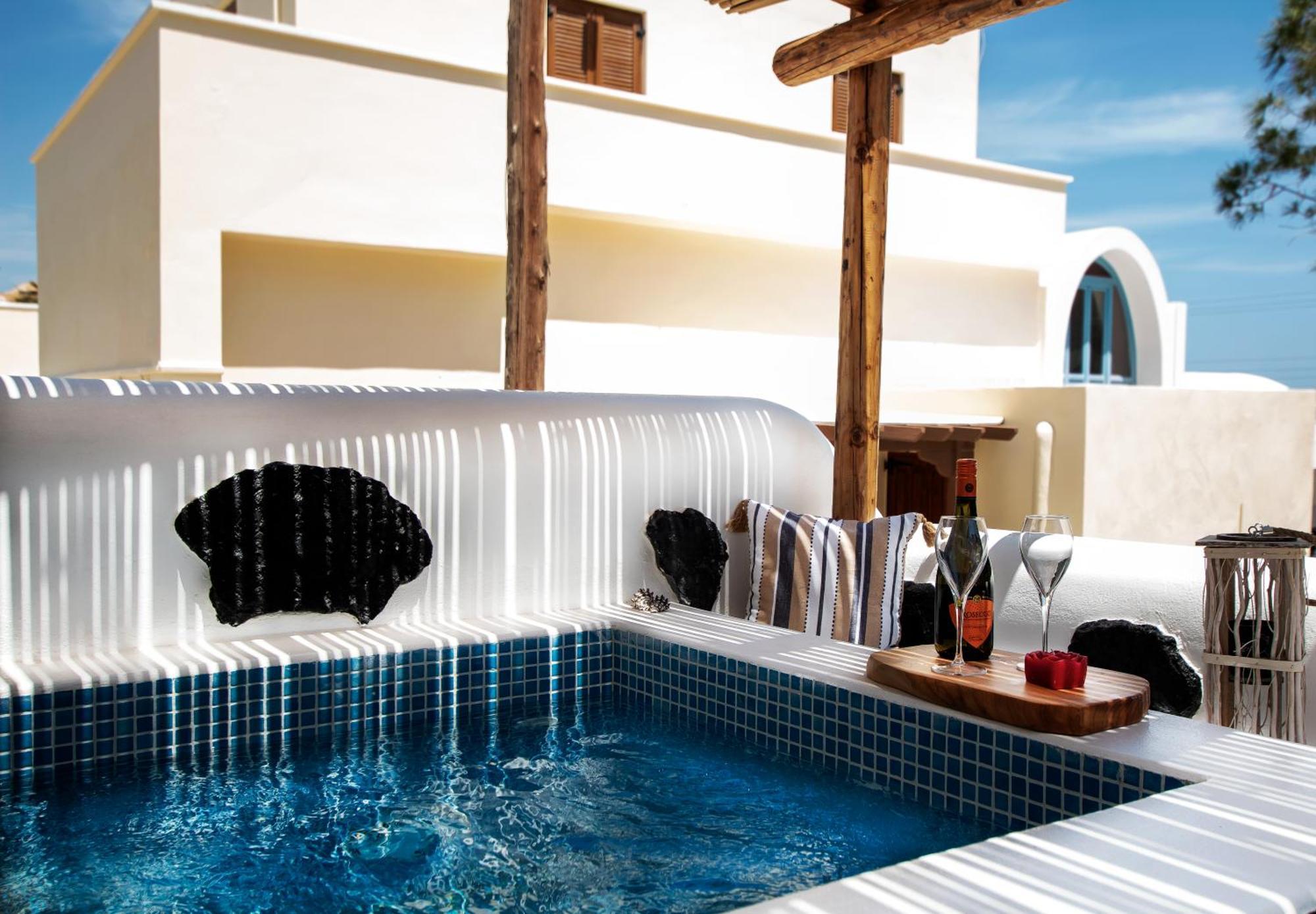 Asera Suites - Prive Jacuzzi Kamári Esterno foto