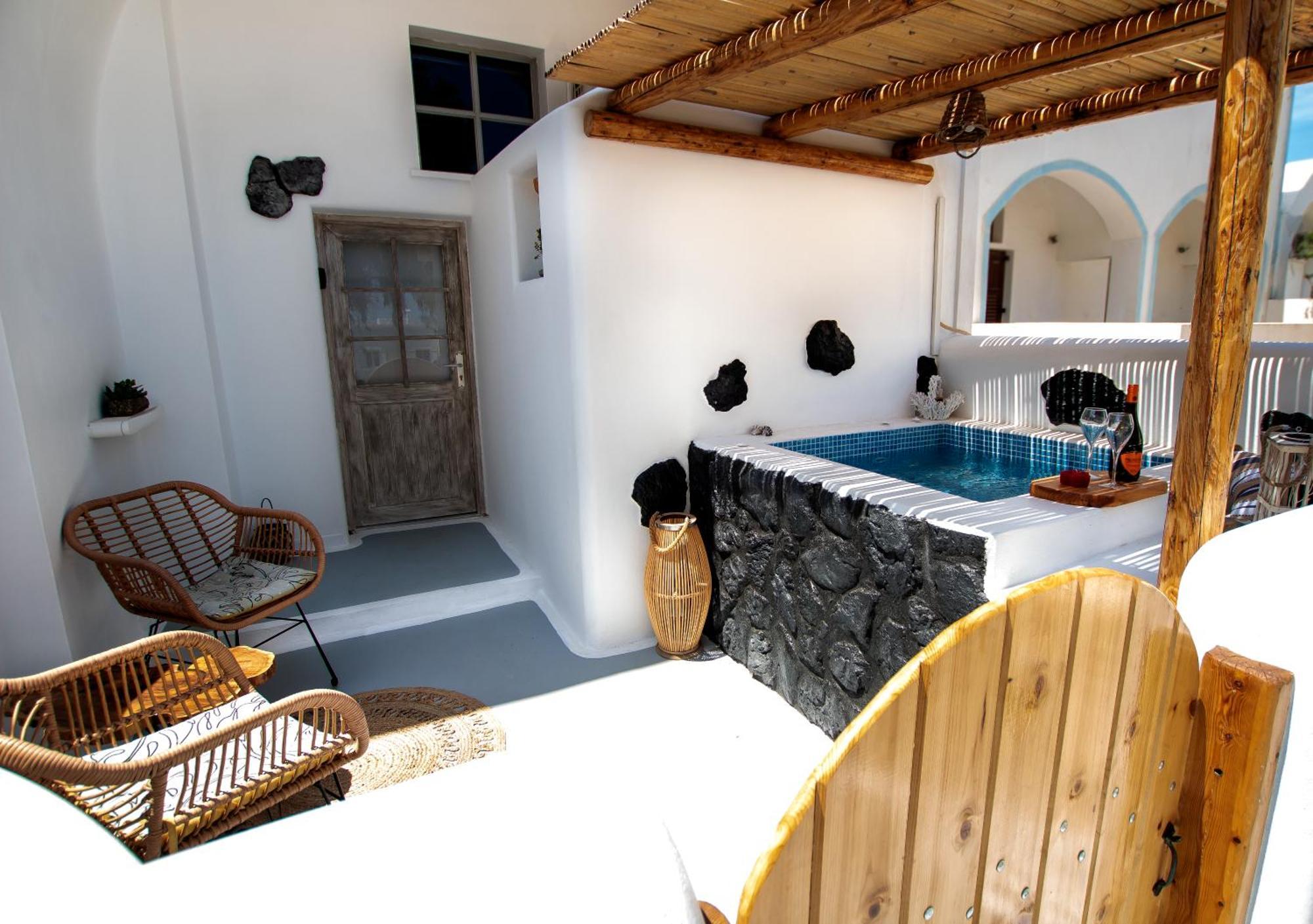 Asera Suites - Prive Jacuzzi Kamári Esterno foto